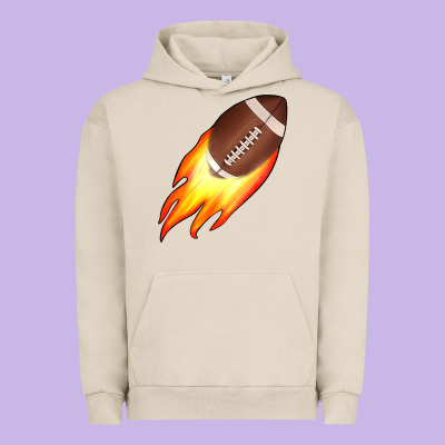 American Football Urban Hoodie Designed By Jahusdesignshop