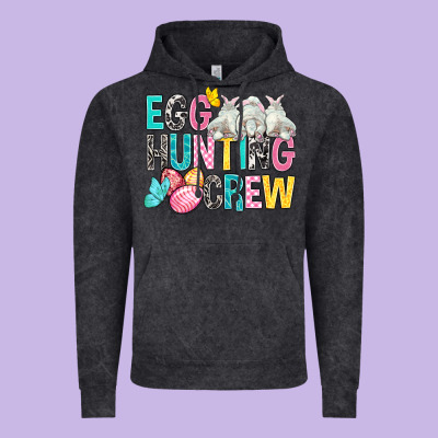 Egg Hunting Crew Easter Day Vintage Hoodie Designed By Bundleandbundleshop