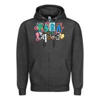 Charcoal Heather para squad Zipper Hoodie - AdoDesignShop
