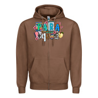 Chestnut para squad Zipper Hoodie - AdoDesignShop