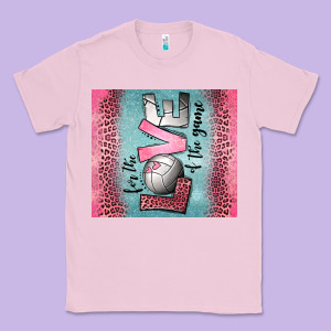 For The Love Of The Game Volleyball Classic Tee Designed By Jasminsmagicworld