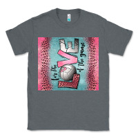 Charcoal Heather for the love of the game volleyball Classic Tee - Jasminsmagicworld