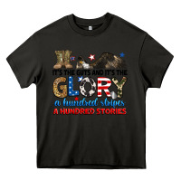 Asphalt it's the guts and it's the glory a hundred stories Heavy Core Tee - RanaPortraitStore
