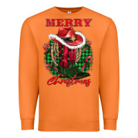 Carrot merry christmas boots hat rope Premium Sweatshirt - AdoDesignShop