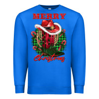 True Royal merry christmas boots hat rope Premium Sweatshirt - AdoDesignShop
