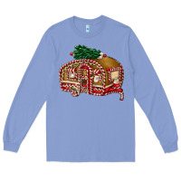 Colony Blue caravan gingerbread Long Sleeve Tee - FaDigitalArtStudio