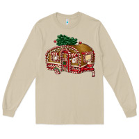 Mushroom caravan gingerbread Long Sleeve Tee - FaDigitalArtStudio