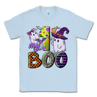 Dusty Blue my first boo Classic Tee - CowGirlArtShop