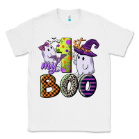 White my first boo Classic Tee - CowGirlArtShop