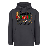 Smoke santa's favorite teacher Heavyweight Hoodie - AdoDesignShop