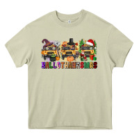 Mossy hallothanksmas Heavy Core Tee - texasbilliewilder