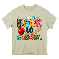 Mossy back to school Heavy Core Tee - texasbilliewilder