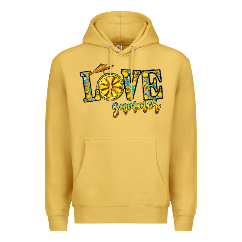 Love Summer Premium Hoodie by CowhideDigitalArt | Teevron