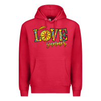 Cardinal love summer Premium Hoodie - CowhideDigitalArt