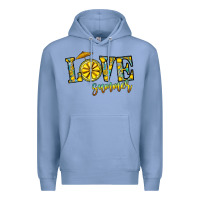 Colony Blue love summer Premium Hoodie - CowhideDigitalArt
