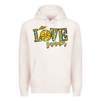 Pale Pink love summer Premium Hoodie - CowhideDigitalArt