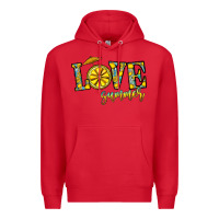 Red love summer Premium Hoodie - CowhideDigitalArt