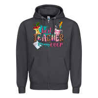 Smoke best teacher ever Zipper Hoodie - AdoDesignShop