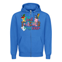 True Royal best teacher ever Zipper Hoodie - AdoDesignShop