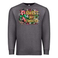 Charcoal Heather sweet but twisted Premium Sweatshirt - AdoDesignShop