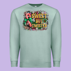 Sweet But Twisted Premium Sweatshirt Designed By Adodesignshop