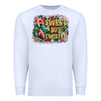 White sweet but twisted Premium Sweatshirt - AdoDesignShop