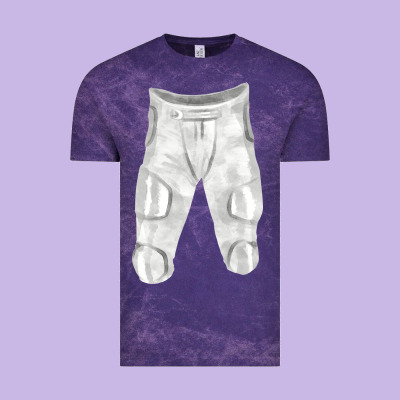 Football Padded Pant Fa Element 1 Vintage Tee Designed By Fadigitalartstudio