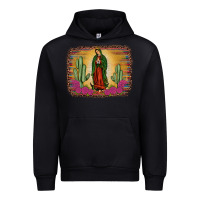 Black western our lady of Guadalupe Urban Hoodie - JahusDesignShop