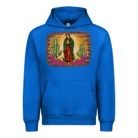 Cobalt western our lady of Guadalupe Urban Hoodie - JahusDesignShop