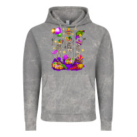 Cloud Rock Mardi Gras Skeletons Vintage Hoodie - BundleAndBundleShop