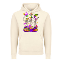 Vintage Artic Mardi Gras Skeletons Vintage Hoodie - BundleAndBundleShop