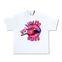 White You blow me away Valentine's Day Urban Heavy Tee - FaDigitalArtStudio