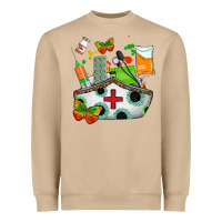 Mushroom nurse   juneteenth Heavyweight Sweatshirt - AdoDesignShop