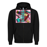 Black teacher Zipper Hoodie - AdoDesignShop