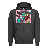 Charcoal Heather teacher Zipper Hoodie - AdoDesignShop