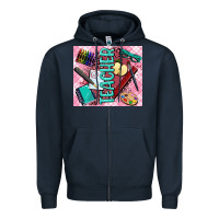 Navy teacher Zipper Hoodie - AdoDesignShop