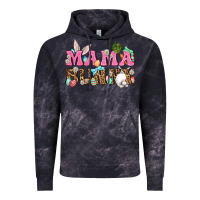 Cloud Black Western Mama Bunny Vintage Hoodie - BundleAndBundleShop