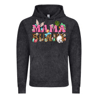 Vintage Black Western Mama Bunny Vintage Hoodie - BundleAndBundleShop