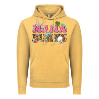 Vintage Mustard Western Mama Bunny Vintage Hoodie - BundleAndBundleShop