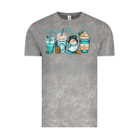 Cloud Rock winter coffee cups Vintage Tee - OliviaCreatesArt