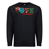Black love christmas Premium Sweatshirt - AdoDesignShop
