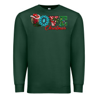 Sports Green love christmas Premium Sweatshirt - AdoDesignShop