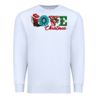 White love christmas Premium Sweatshirt - AdoDesignShop