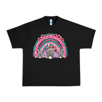 Black Easter bunny rainbow Urban Heavy Tee - OliviaCreatesArt