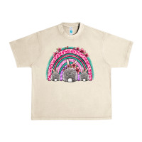 Sandshell Easter bunny rainbow Urban Heavy Tee - OliviaCreatesArt