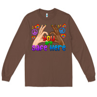 Chestnut LGBTQ+ You Are Safe Here Long Sleeve Tee - BundleAndBundleShop