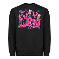 Black lpn cancer  nurse with Heavyweight Sweatshirt - AdoDesignShop