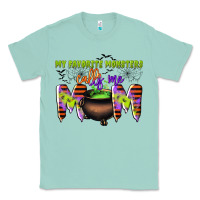 Seafoam my favorite monsters calls me mom Classic Tee - CowGirlArtShop