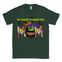 Sports Green my favorite monsters calls me mom Classic Tee - CowGirlArtShop