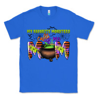 True Royal my favorite monsters calls me mom Classic Tee - CowGirlArtShop